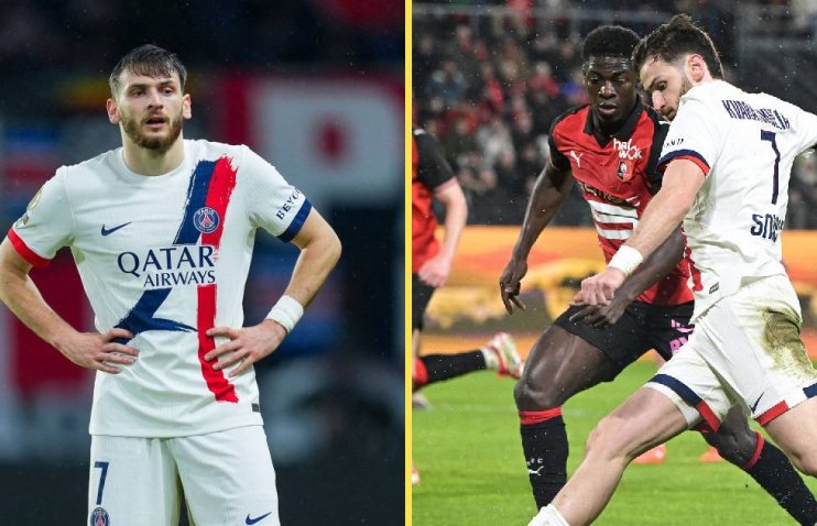 კვარამ მხოლოდ 60 წუთი ითამაშა | პარი სენ-ჟერმენი რენთან სტუმრად დამარცხდა