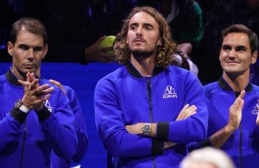 „ცხოვრებაში პირველად მათთან ერთად დავლიე“ - ციციპასმა რაფა და როჯერი გაიხსენა