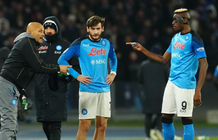 ხვიჩა კვარაცხელია, ლუჩანო სპალეტი, ვიქტორ ოსიმენი