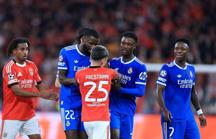 ვინისიუს ჟუნიორი, ბენფიკა, ჯანლუკა პრესტიანი