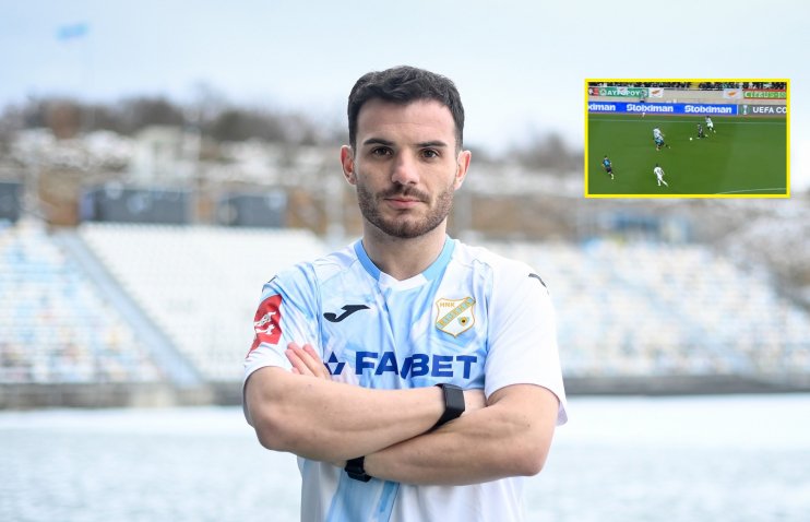 საგოლე შეტევა წამოიწყო, ორი ყვითელი მიიღო | მორჩილაძის ევროპული დებიუტი