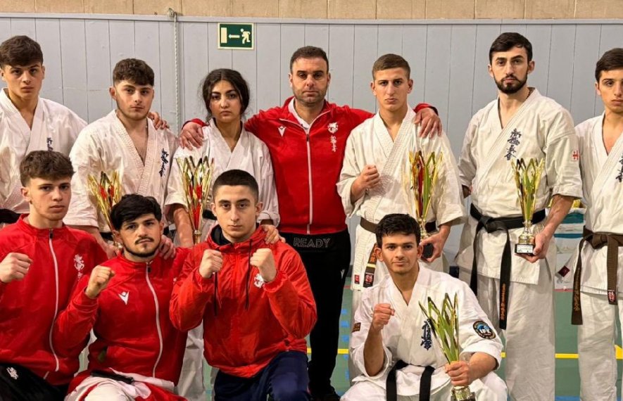 კარატისტების 13 მედალი - ჩემპიონი 8 ქართველი გახდა