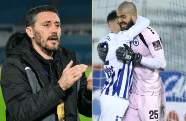 პენალტი მოიგერია, ძალიან კარგად ითამაშა | ატრომიტოსის მწვრთნელი გუგეშაშვილზე