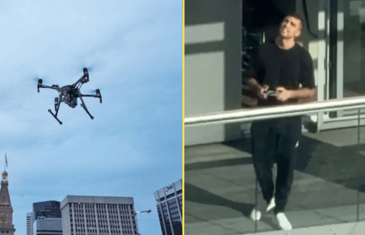 დრონით მეზობლები შეაწუხა - როდრის პოლიციაში უჩივლეს