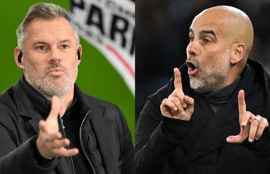 პეპ გუარდიოლა, ჯეიმი კარაგერი