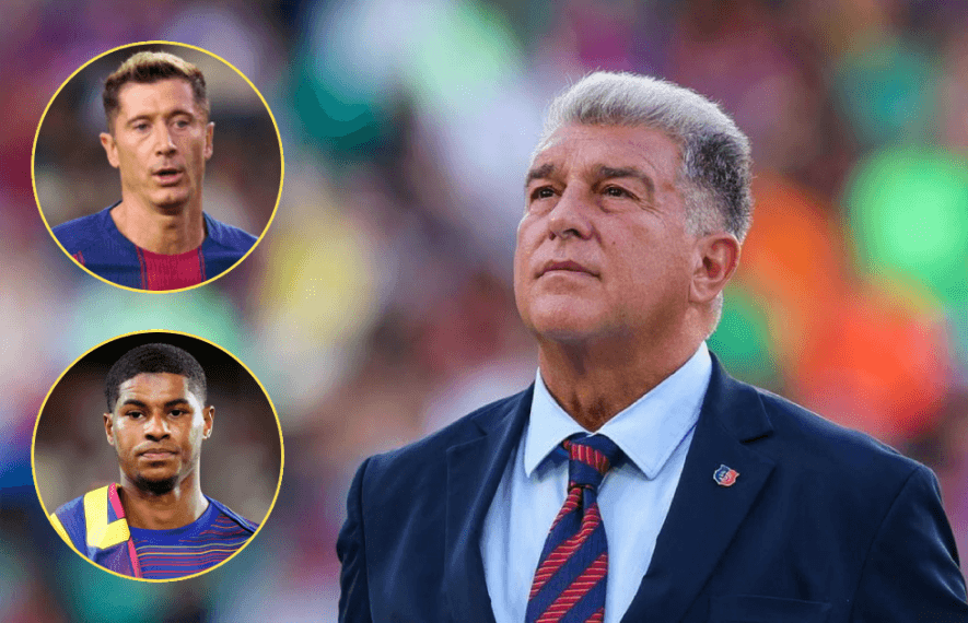 რობერტ ლევანდოვსკი, მარკუს რაშფორდი, ჟოან ლაპორტა, ჰანსი ფლიკი