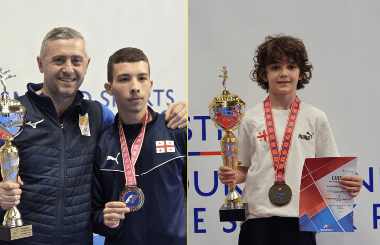 2 ოქრო, 3 ბრინჯაო - კარატისტებმა გრან პრიზე გაიბრწყინეს