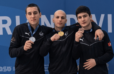 ხუთი სპორტსმენის ექვსი მედალი - წყალში მხტომელთა ტრიუმფი