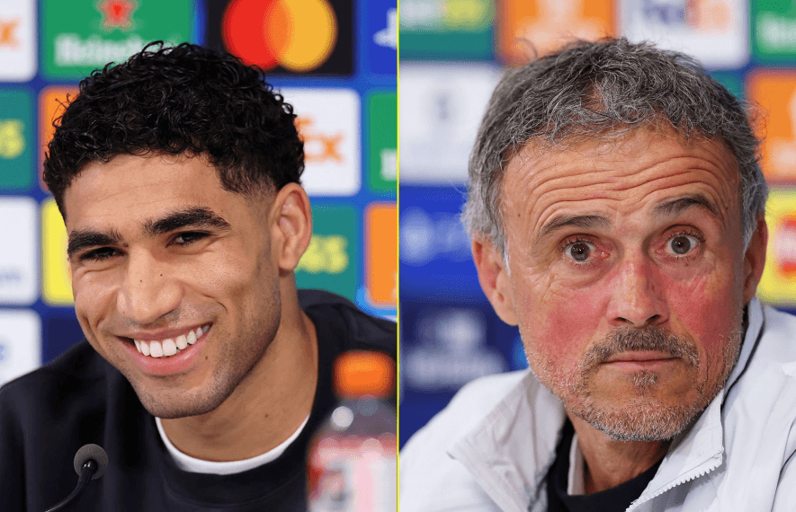 ლუის ენრიკე, აშრაფ ჰაკიმი