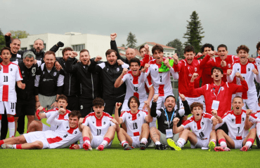 U17 | უელსი 2:2 საქართველო - პირველი ადგილი B ლიგის ჯგუფში
