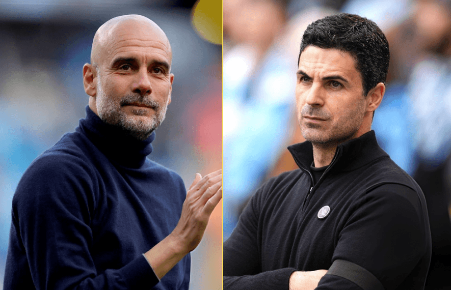 პეპ გუარდიოლა, მიკელ არტეტა