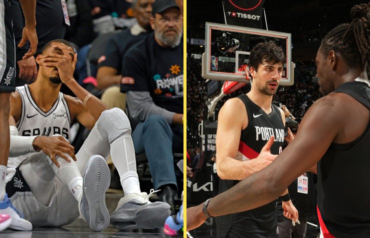 პარკეტს თავი დაარტყა | სან ანტონიომ ვემბანიამა დაკარგა და პორტლენდთან წააგო