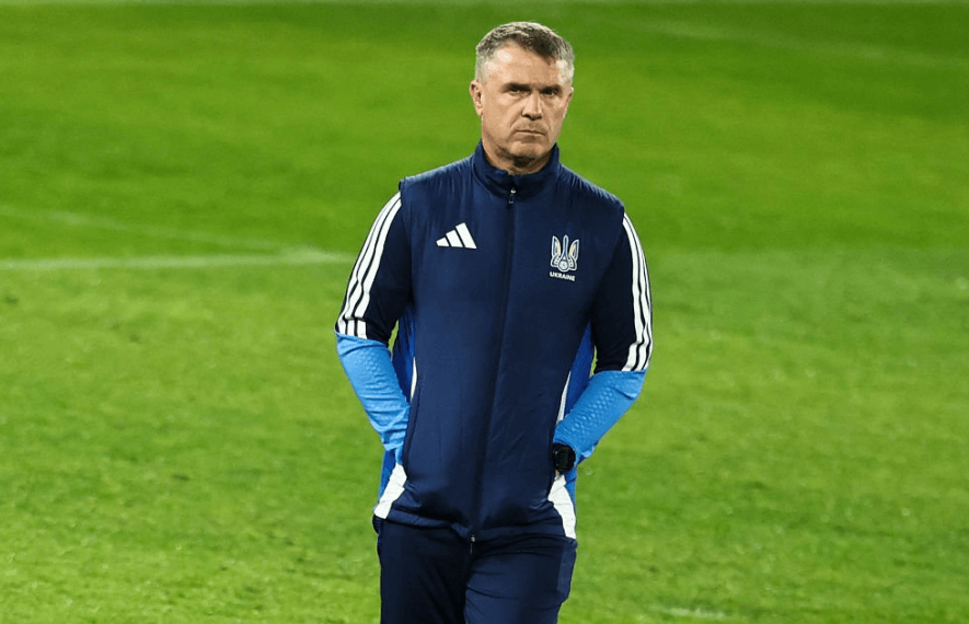 სერგეი რებროვი, უკრაინის საფეხბურთო ნაკრები