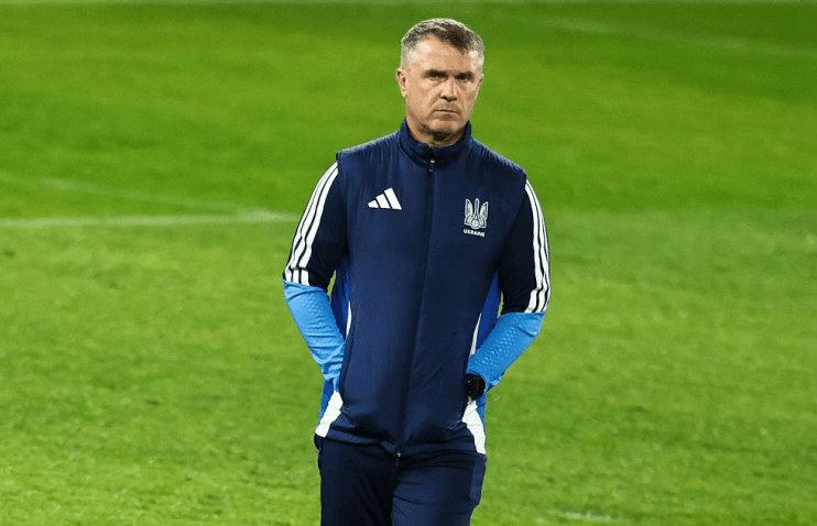 რებროვი გაათავისუფლეს - უკრაინის ნაკრები მწვრთნელის გარეშე დარჩა