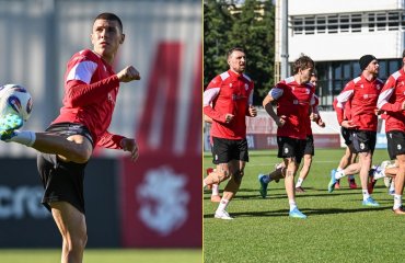 „ბევრ გულშემატკივარს ველოდებით“ - კვერნაძე რუმინეთთან მატჩამდე