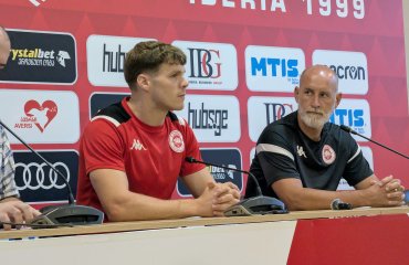 „რთულ თამაშს ველით. იმედი გვაქვს, რომ გავიმარჯვებთ“ - ლარნეს პრესკონფერენცია
