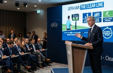 VAR-ი უნდა შეიზღუდოს - UEFA-მ Clear Line პლატფორმა წარმოადგინა