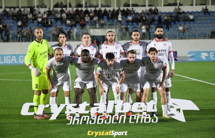 Crystalbet ეროვნული ლიგა | იბერიამ რუსთავს მოუგო და ქულებით გაუთანაბრდა