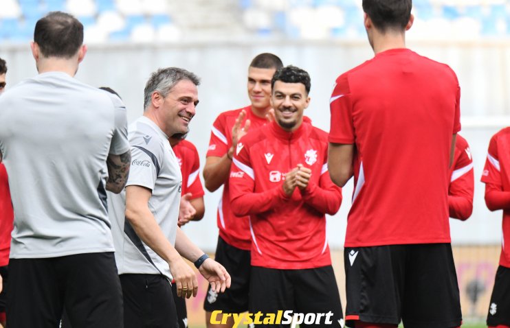 საქართველოს ნაკრების ბოლო ვარჯიში უკრაინასთან მატჩამდე | ფოტოამბავი