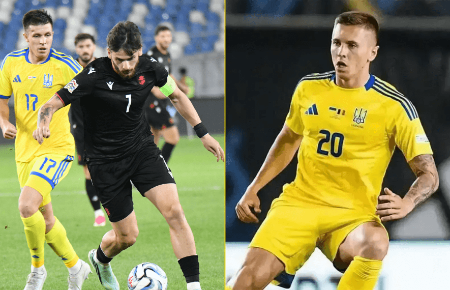 ხვიჩა კვარაცხელია, საქართველოს ფეხბურთელთა ნაკრები, უკრაინის საფეხბურთო ნაკრები