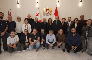 საქართველოს საელჩომ უნგრეთში ქართველ სპორტულ ჟურნალისტებს უმასპინძლა
