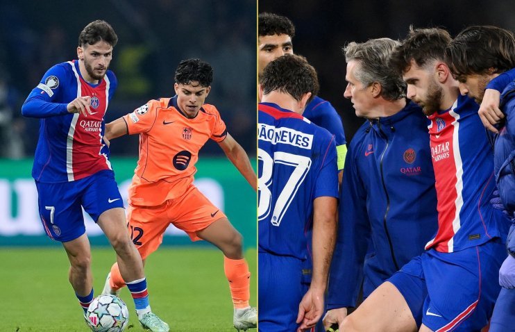 კვარა ტრავმის გამო შეცვალეს | პსჟ-მ ბარსა 6-გოლიან თრილერში დაამარცხა