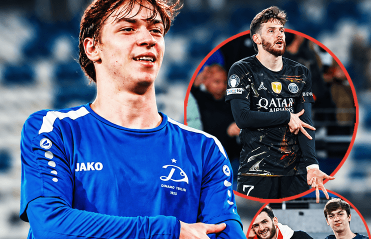 „ხელოვნების ნიმუსი კვარაცხელიების საფეხბურთო საამქროდან“ – Marca თორნიკეზე