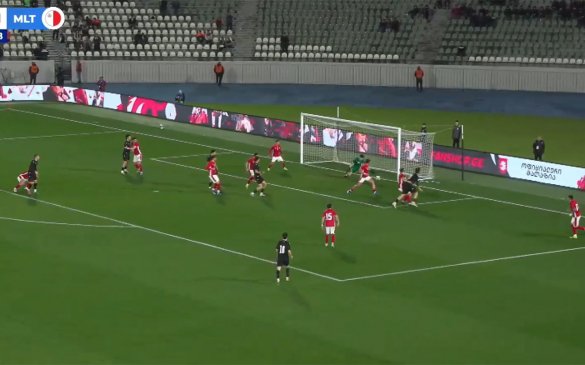 სიგუას დუბლი - საქართველო მალტას ანადგურებს