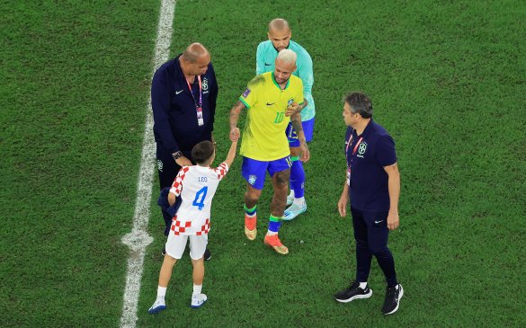 ძალიან მაგარი მომენტი - პერიშიჩის შვილმა ნეიმარი გაამხნევა