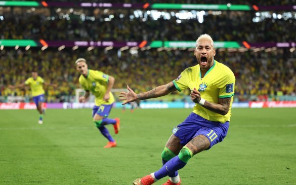 ნეიმარის ბრწყინვალე გოლი - ბრაზილია დაწინაურდა