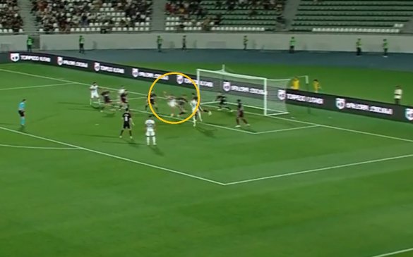 გოლი კუთხურიდან ვარდნაში - სანდოხაძემ ტორპედო დააწინაურა