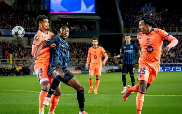 ბრიუგე - ბარსელონა 3:3