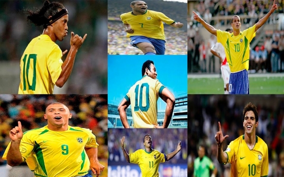 ბრაზილიის ნაკრების მიერ გატანილი ყველა დროის 10 საუკეთესო გოლი