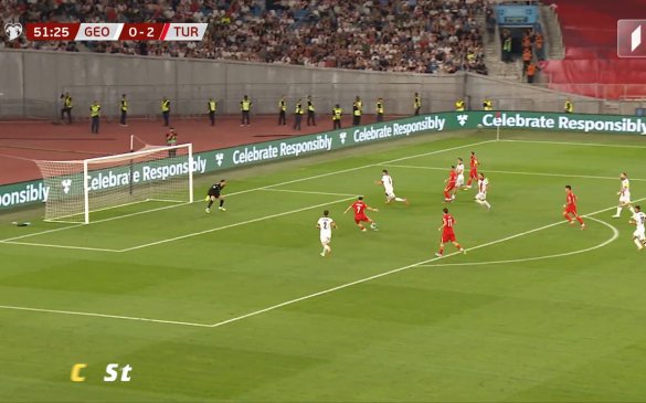 0:3 | თურქეთმა მესამე გოლი გაგვიტანა