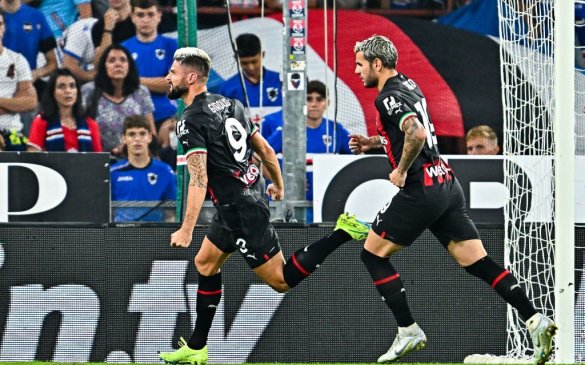 სამპდორია - მილანი 1:2