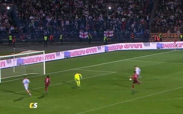 ბრწყინვალე კონტრშეტევა და მიქაუტაძის დუბლი | სომხეთი-საქართველო 0:3