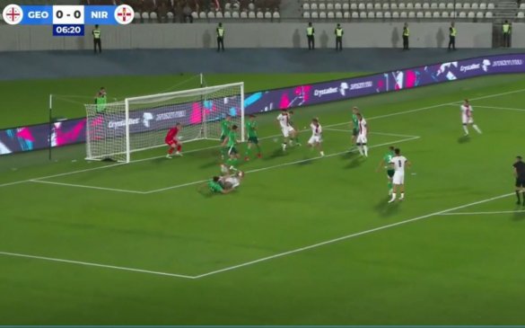 ანგარიში გაიხსნა - საქართველოს U21 ნაკრები ჩრდ.ირლანდიასთან დაწინაურდა