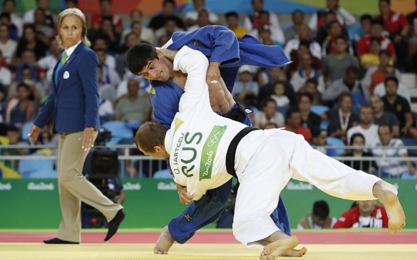 შავდათუაშვილის ბრწყინვალე გამარჯვება რუს ძიუდოისტთან - 2016 წლის ოლიმპიადა