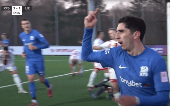 ოდიშარიას საგოლე პასი და შესანიშნავი გოლი VS ლიეპაია