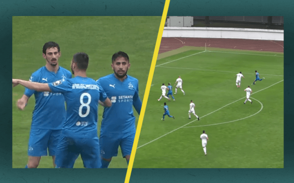 კირკიტაძის გოლი ლატვიის ჩემპიონთან