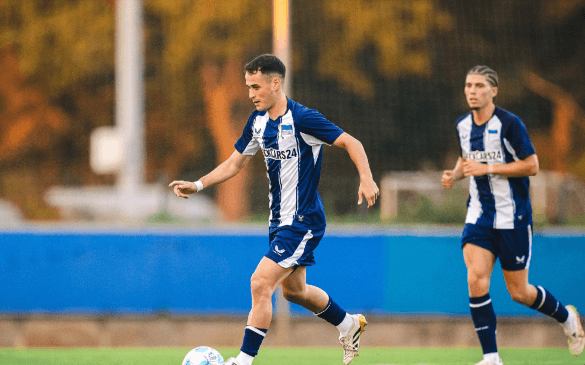 ოგბაიძის ზუსტი თავური - ქართველის მორიგი გოლი ჰერტა 2-ში