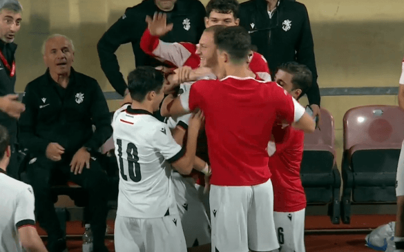 დადიანის ბრწყინვალე გასროლა VS მალტა (U21)