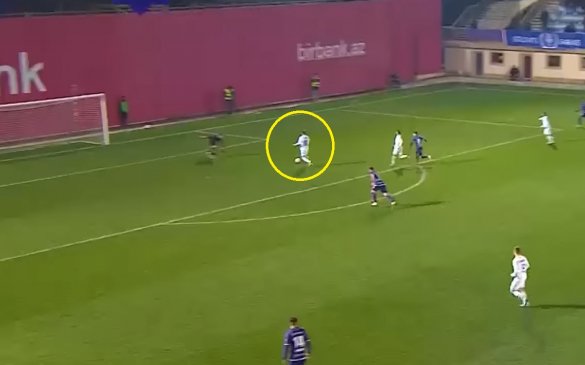 დავით ვოლკოვის მე-4 გოლი სეზონში - ქართველმა სუმგაიათს გაუტანა