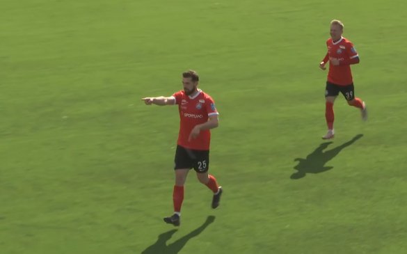 კუთხურის შემდეგ თავით გაიტანა - ბურჯანაძის გოლი ესტონეთში