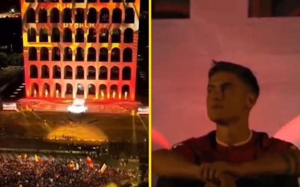 საოცარი კადრები რომიდან - დიბალას მეფურად დახვდნენ