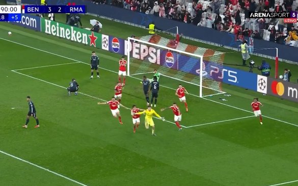 რეალს მეკარემ გაუტანა! სასწაული 98-ე წუთზე - ბენფიკა პლეი-აუტშია!