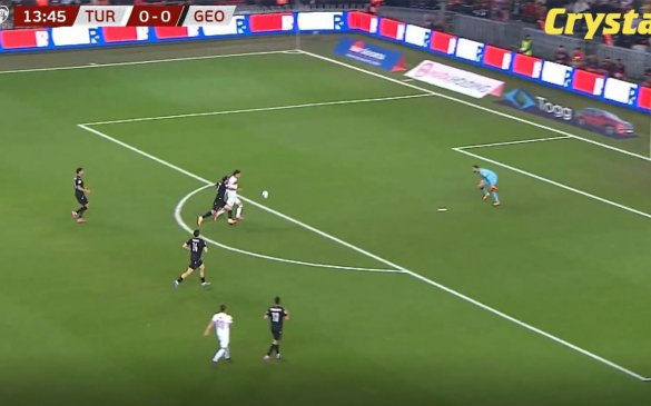 ილდიზის გოლი - თურქეთი საქართველოსთან დაწინაურდა