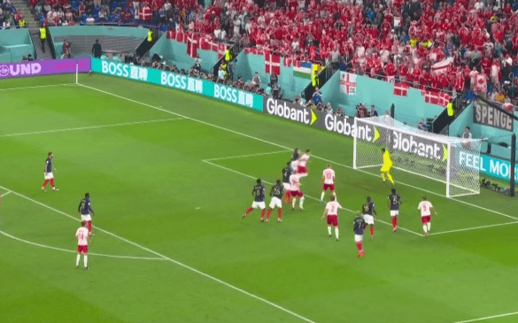 თავური დარტყმა - კრისტენსენმა საფრანგეთთან გაათანაბრა