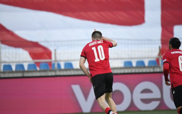 გიორგი ჩაკვეტაძის ცრუ მოძრაობა და მესამე გოლი - საქართველო სომხეთს ანადგურებს