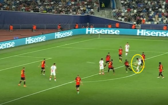 საჯარიმოს გარედან - წიტაიშვილის ეფექტური გოლი ბელგიასთან